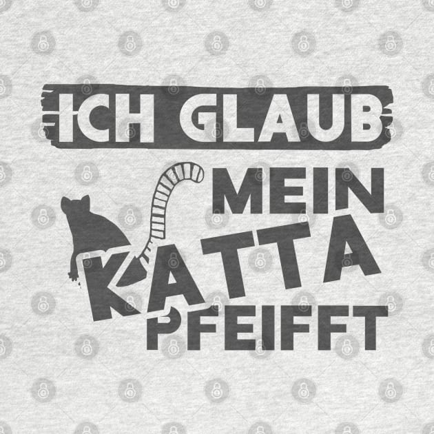 guckender Katta pfeifft Fan Frauen Männer Design by FindYourFavouriteDesign